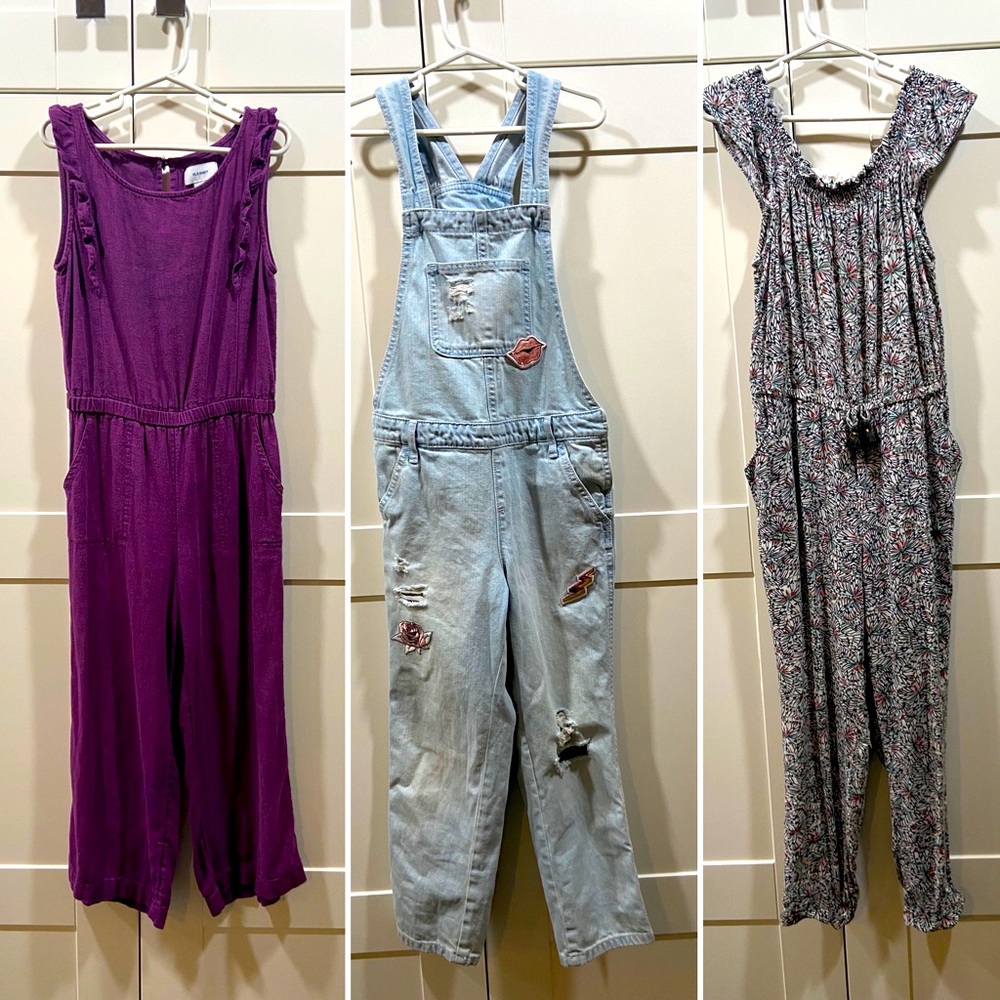 COPY - ⭐️Girls bundle jumpers & overalls Size 8, CUTE!
